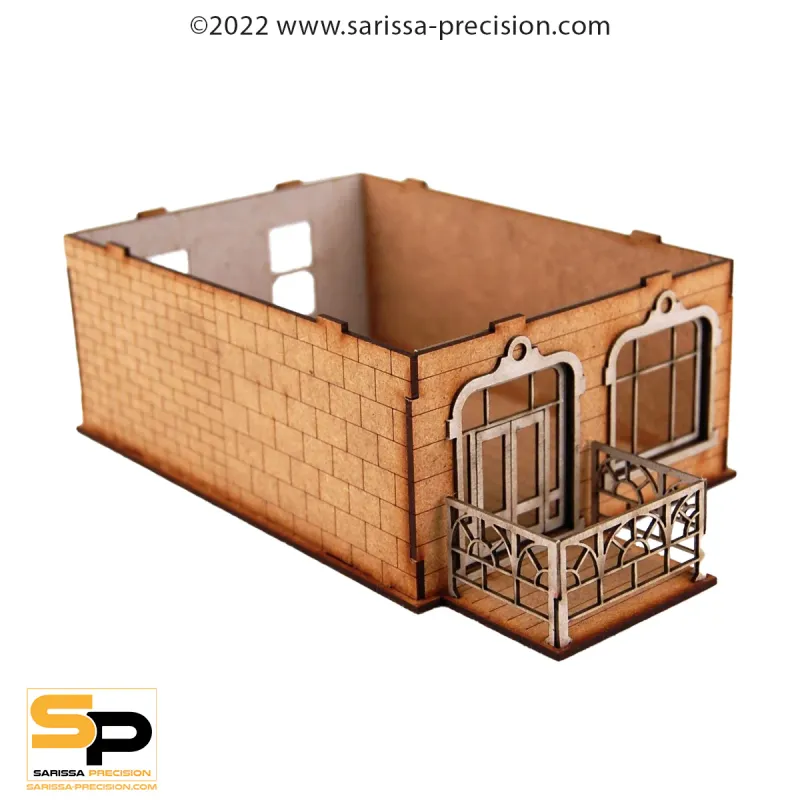 European Townhouse Close-fit - Balcony Floor B