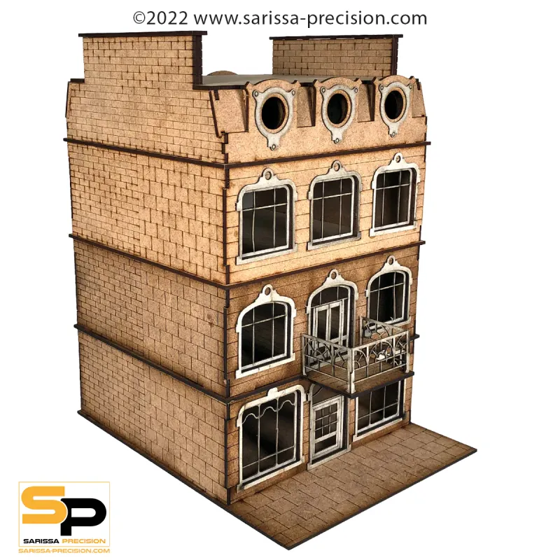 European Townhouse 3 Storey Broad Building B