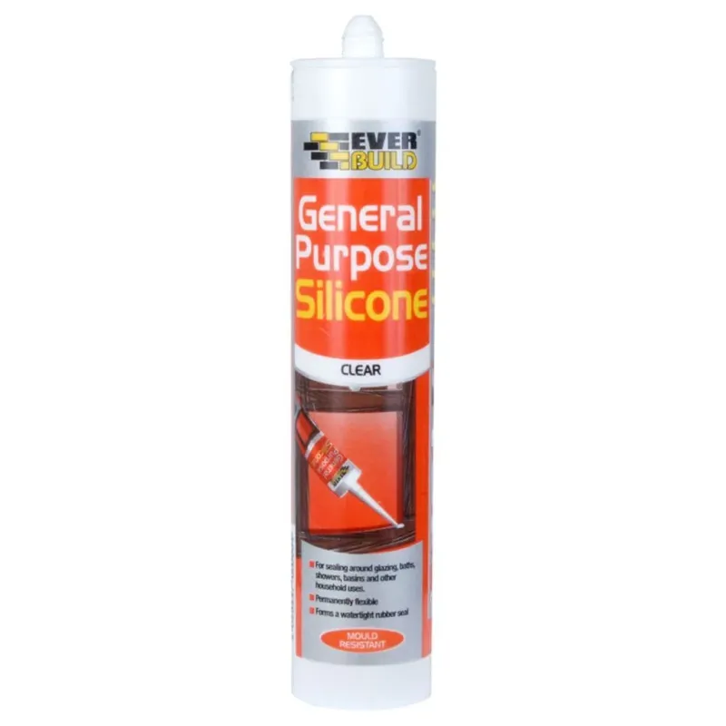 Everbuild Crystal Silicon Sealant