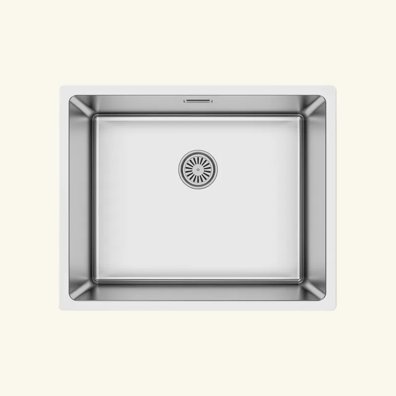 Evier inox sous-plan SUZON 1 bac 540x440