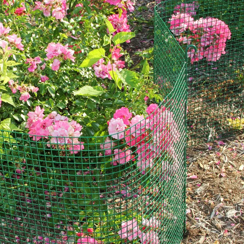 Extensible Modular Garden Fencing System