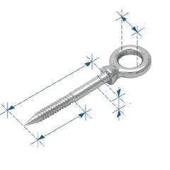 Eye Wood A4/316 Eye Screw 6 × 40 mm | 4Boats