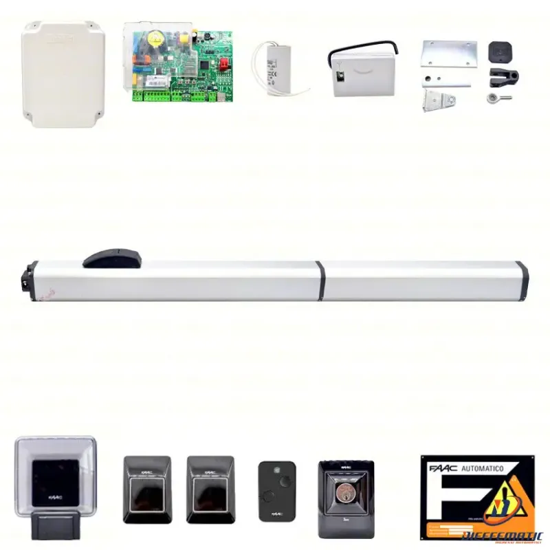 Faac 402 Sbs 3mt 1 Mono Motore Kit 104474 Automazione Cancello Battente