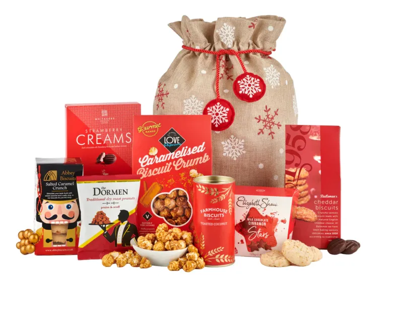 Festive Dig & Discover Family Christmas Hamper Drywall Installation