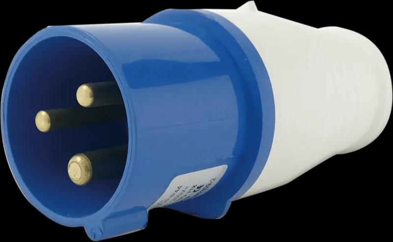 Ficha Macho Industrial 16A 2P+E 230V Storage Case