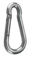 Firemans snap hook 90x9mm