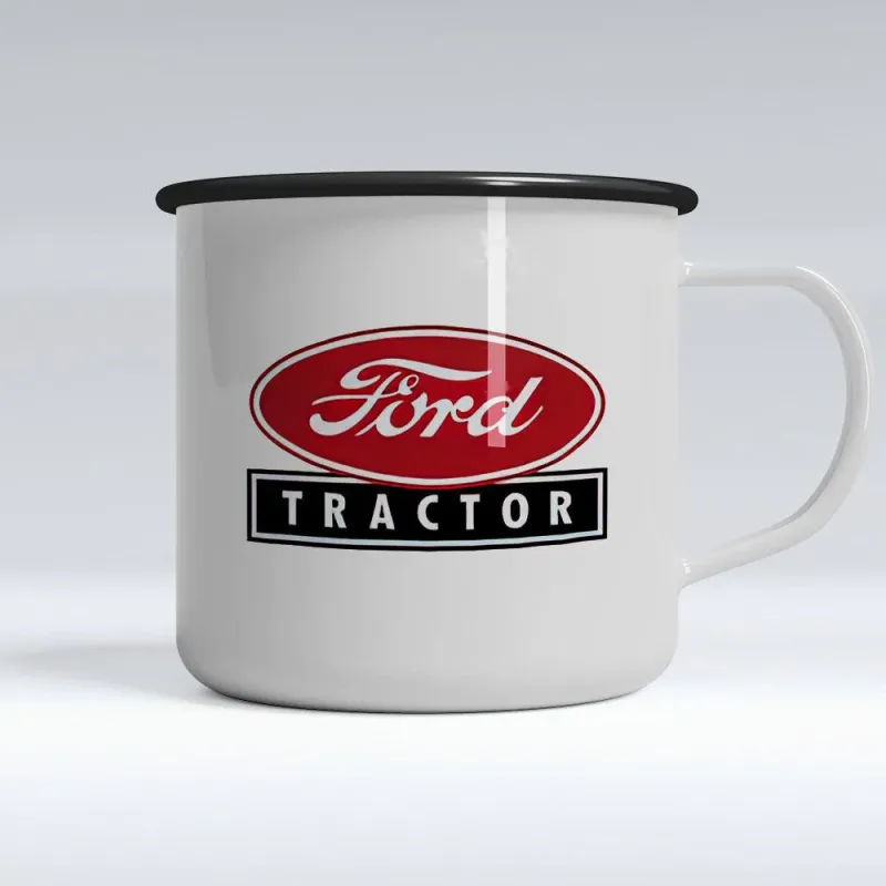 Ford Tractor Enamel Mug Vibration Reduction