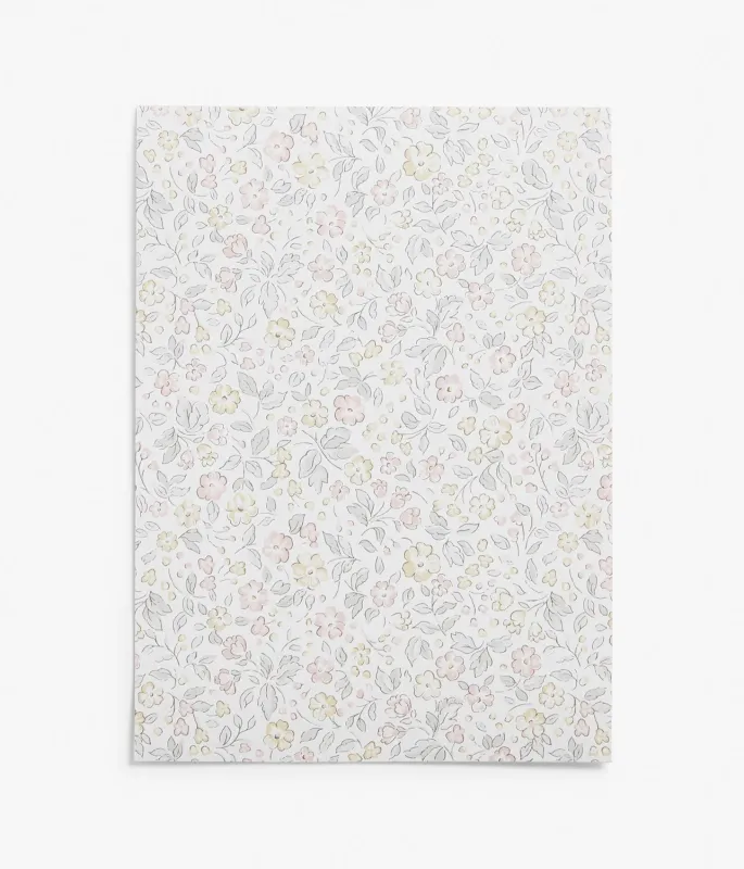 Forest Friends pearl wallpaper sample