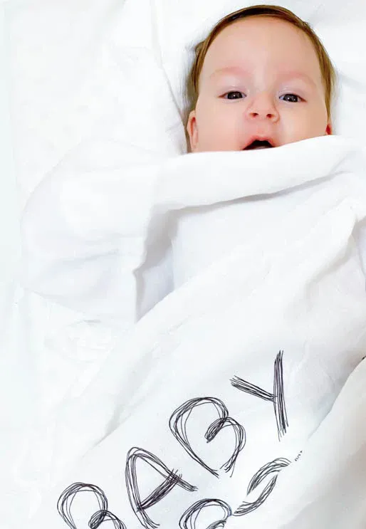 frase baby de boas no edredonzinho