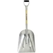 Genuine Temper Grain Scoop, Aluminum, #12
