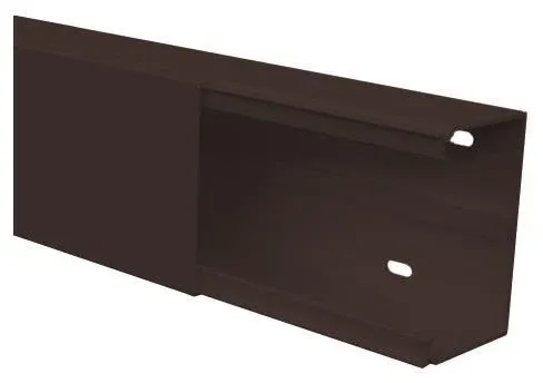 GGK Kanal LFG 60x90 1044 braun mit Montageschiene