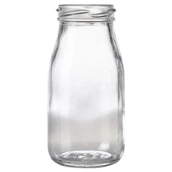 Glass Milk Bottle Storage Case