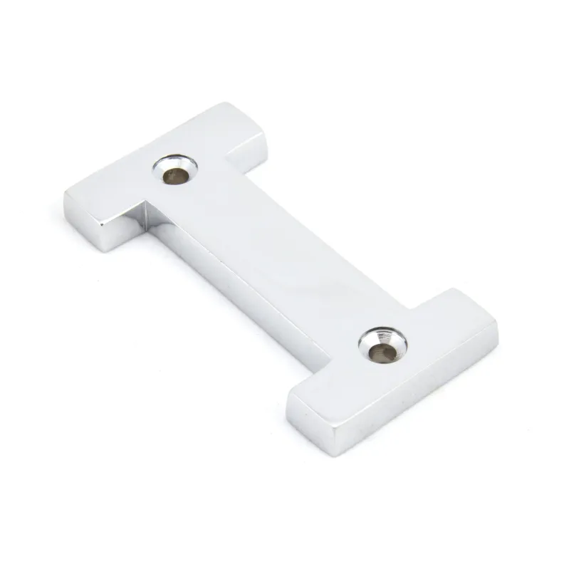 Glossy Chrome Letter I | From Anvil