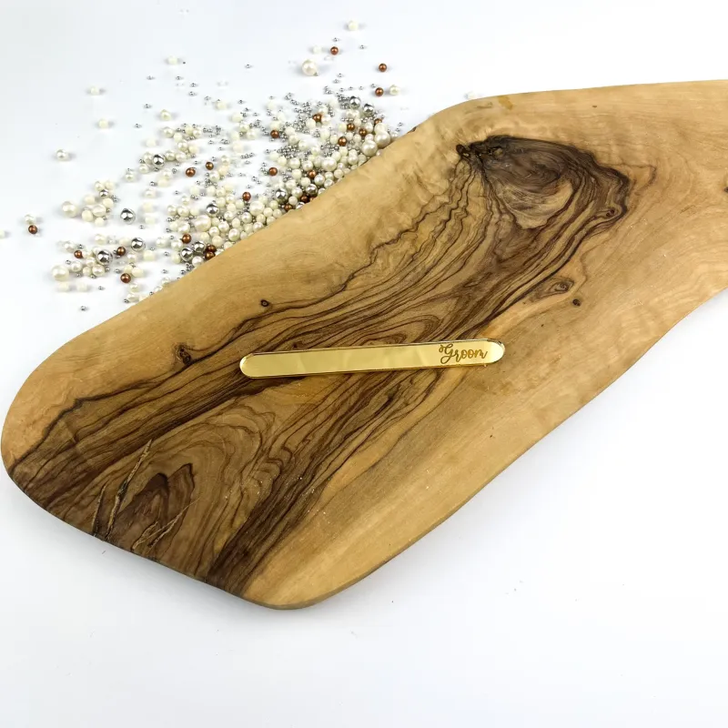 Groom Inscribed Cakesicle Sticks 40-Piece Bit Set