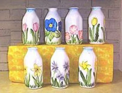 H571 Milk Jar 8" Hershey Clay Mold