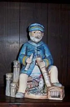 H658AB Sea Captain Diorama w-Harbor Hershey Clay Mold