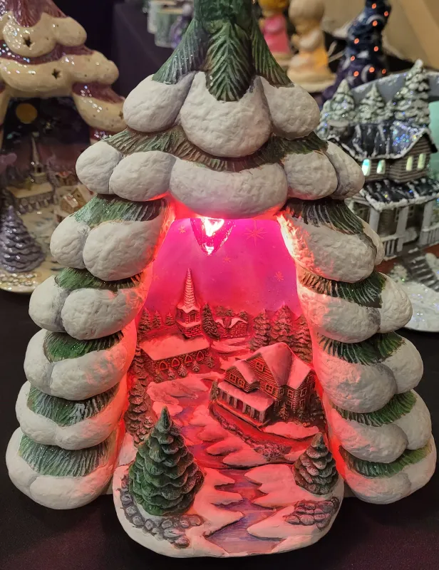 H659E. Church and River Front Hershey Pottery Mold