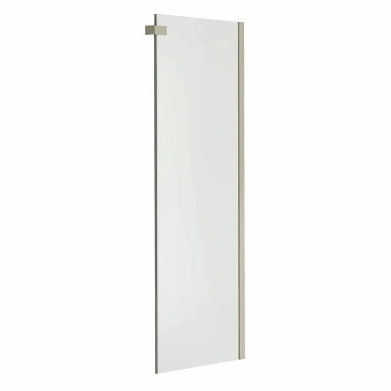 Halo Return Panel 36 . Base Lucid glass Brushed Nickel