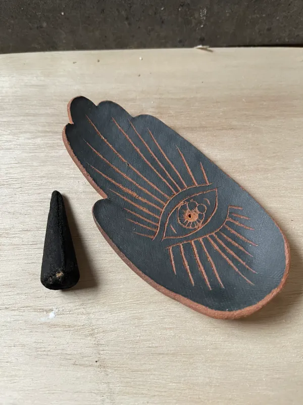 Hamsa Incense dish no. 1 Kit Accessories
