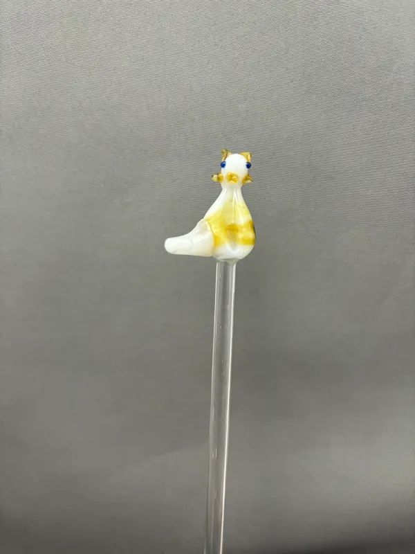 Hand Blown Glass Stir Sticks Industrial Design