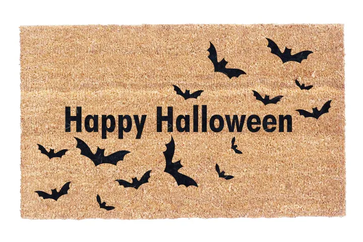 Happy Halloween Coir Doormat - 20V