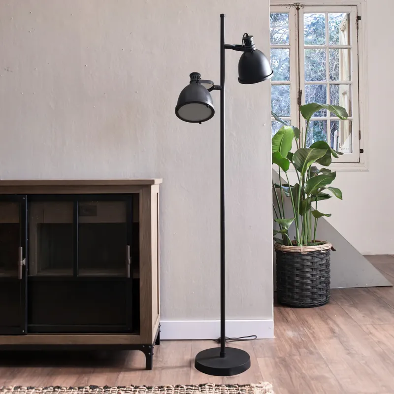 Harlem Floor Lamp charcoal