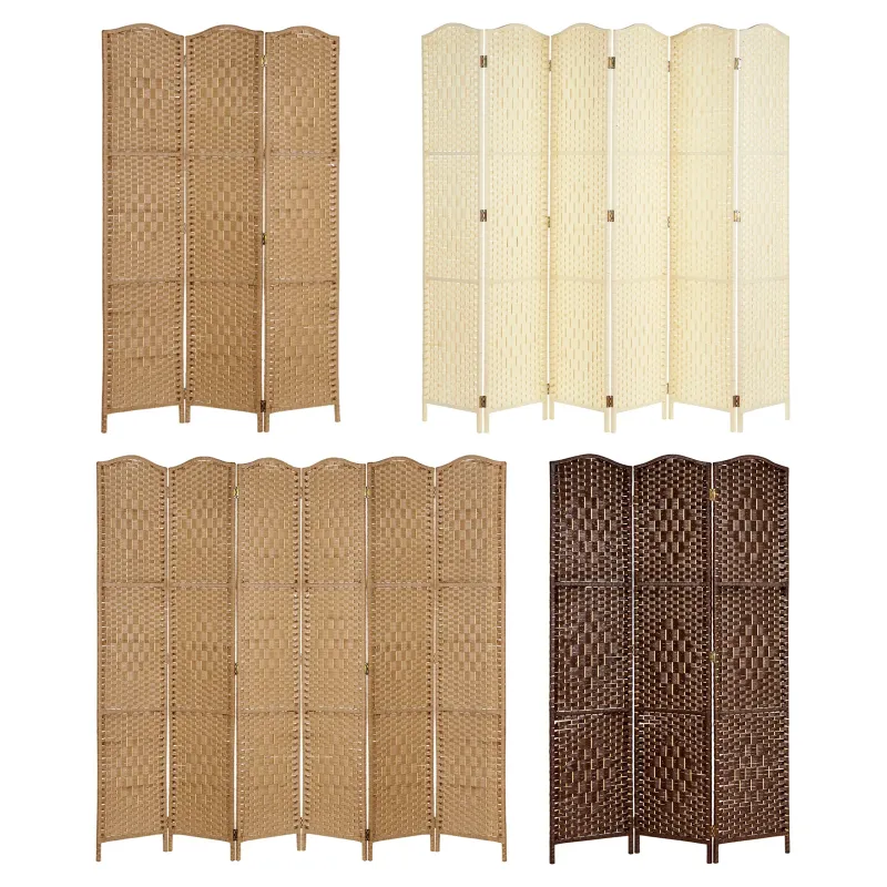 Hartleys Reliable Weave Hand Made Wicker Room Divider