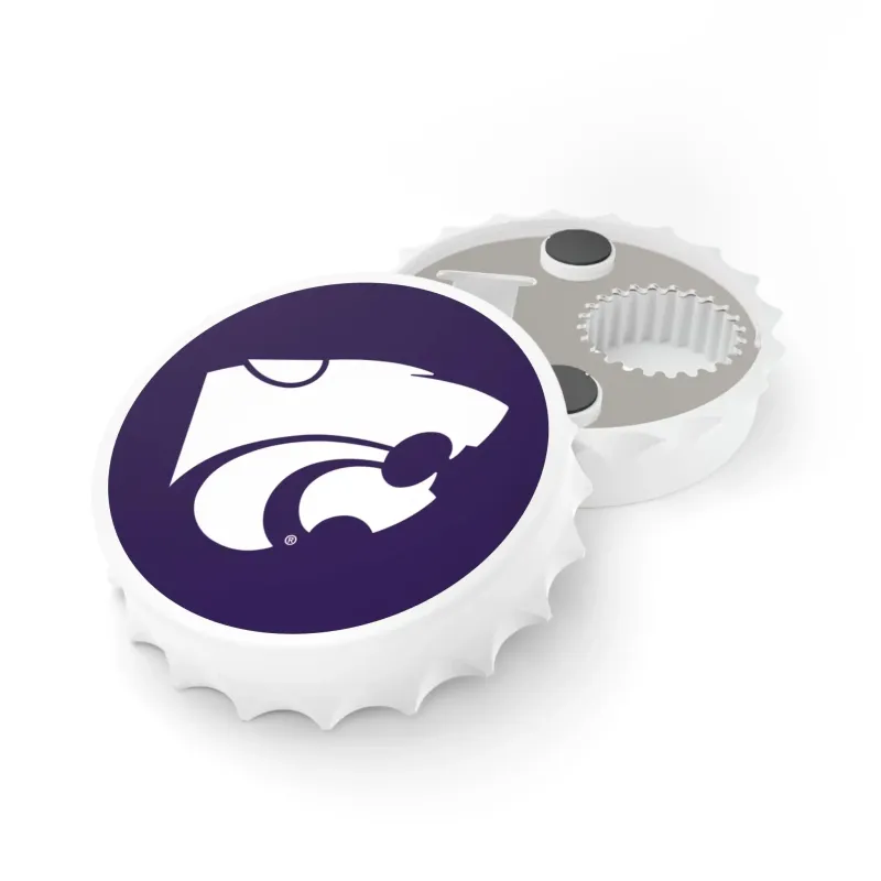 Heavy Duty Kansas State University Magnetic Bottle Opener