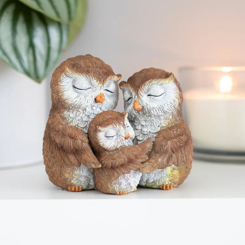 Heavy Duty Owl Family Ornament