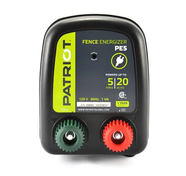 Heavy Duty Patriot PE5 120-Volt AC Fence Energizer