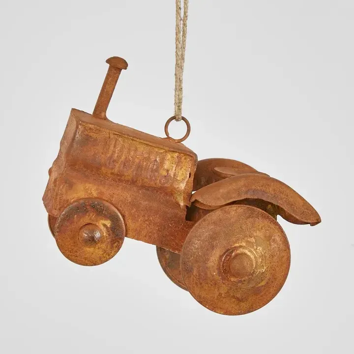 Heavy Duty Rustic Maleny Tractor Ornament