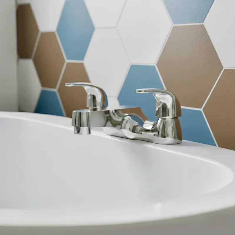 Heavy Duty Velora - Cove Bath Filler Shiny metal