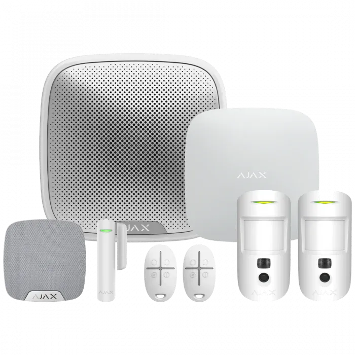 High Precision Ajax: Kit 1 Cam House keyfobs (8PD) chalk