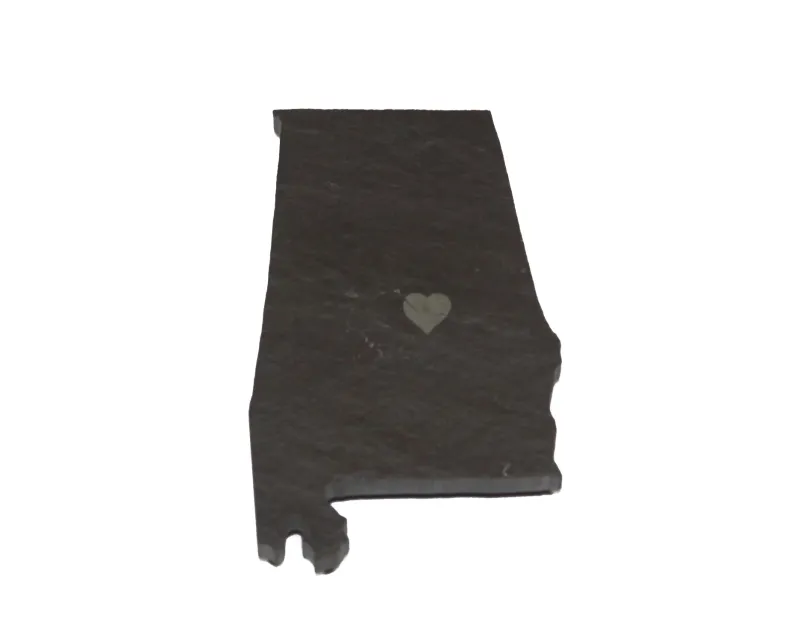 High Precision Alabama Slate Fridge Magnet