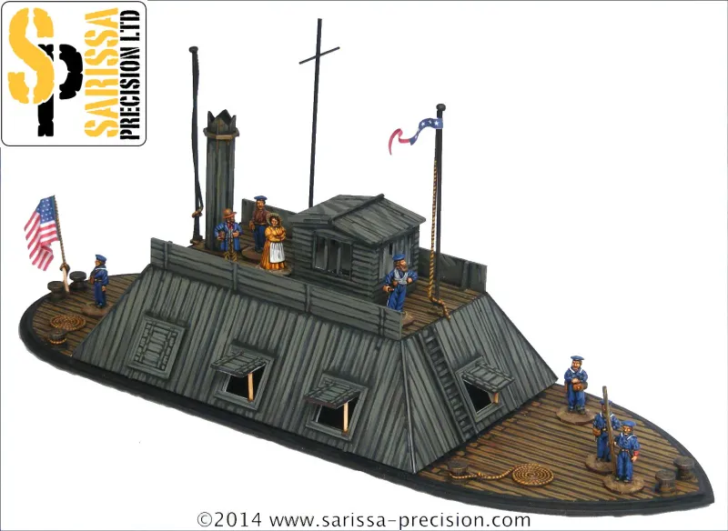 High Precision Ironclad Gunboat