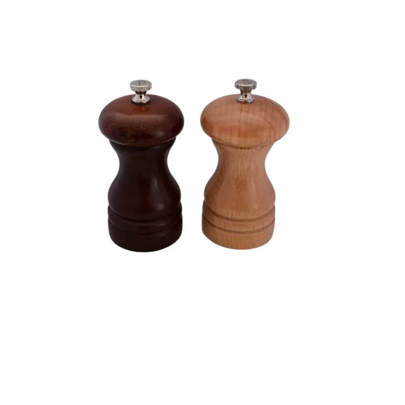High Precision Lot de 2 Moulins Sel et Poivre Campagne 10 cm - MOREL