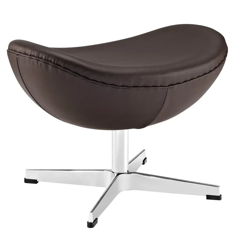 High Precision Modway Glove Leather Ottoman