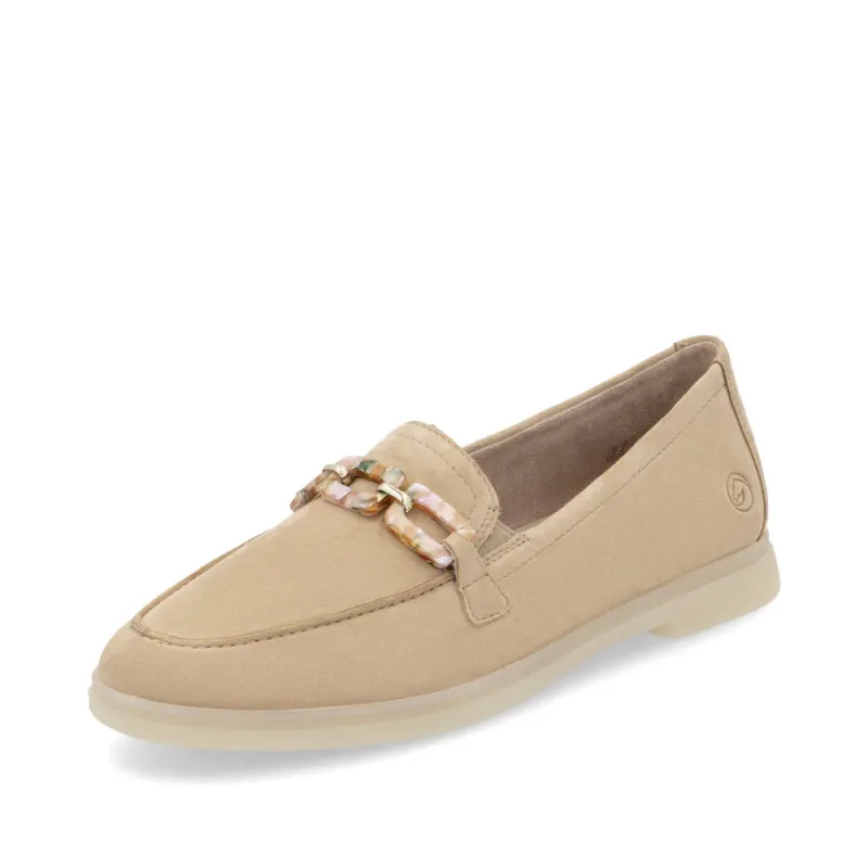 High Precision Remonte "Michelle" loafer tan
