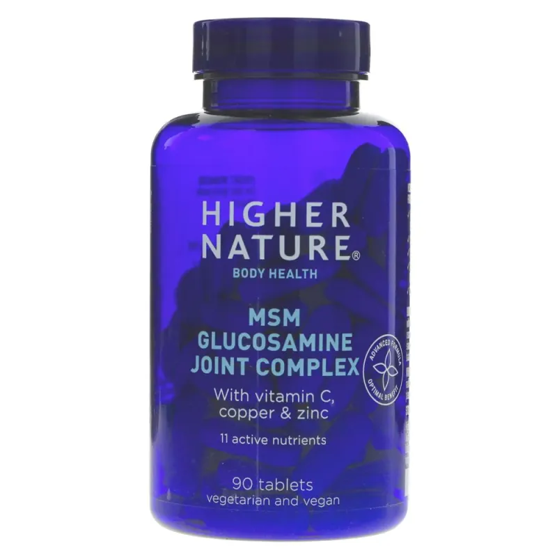 HIGHER NATURE | MSM Glucosamine Joint Elaborate | 1 x 90Tabs