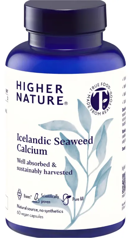 Higher Nature | Well absorbed Calcium 60 capsules | 60 capsule