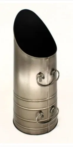 Home Collection 21" Antique Pewter Georgian Coal Shute - 421774