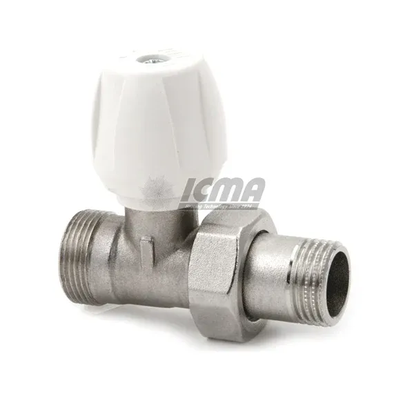 Icma valvola diritta semplice regolaggio 1/2" m24 codice 82814ad06