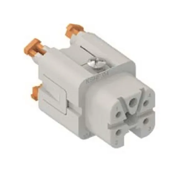 ILME Buchseneinsatz Gr.21.21 CKSHF 04 4P+PE Silber SQUICH 10A 400V