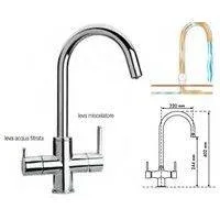 Impact Ready ARGO Miscelatore lavello bocca alta SERIE IVREA