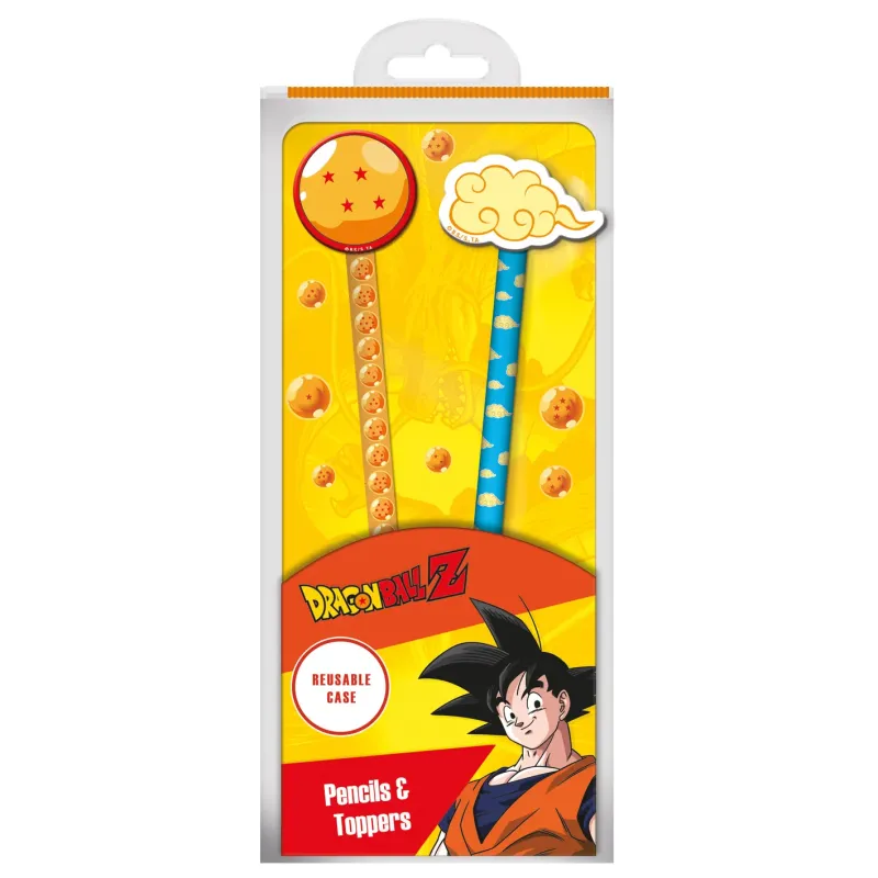 Impact Ready Dragon Ball Z Pencils And Toppers 2Pk