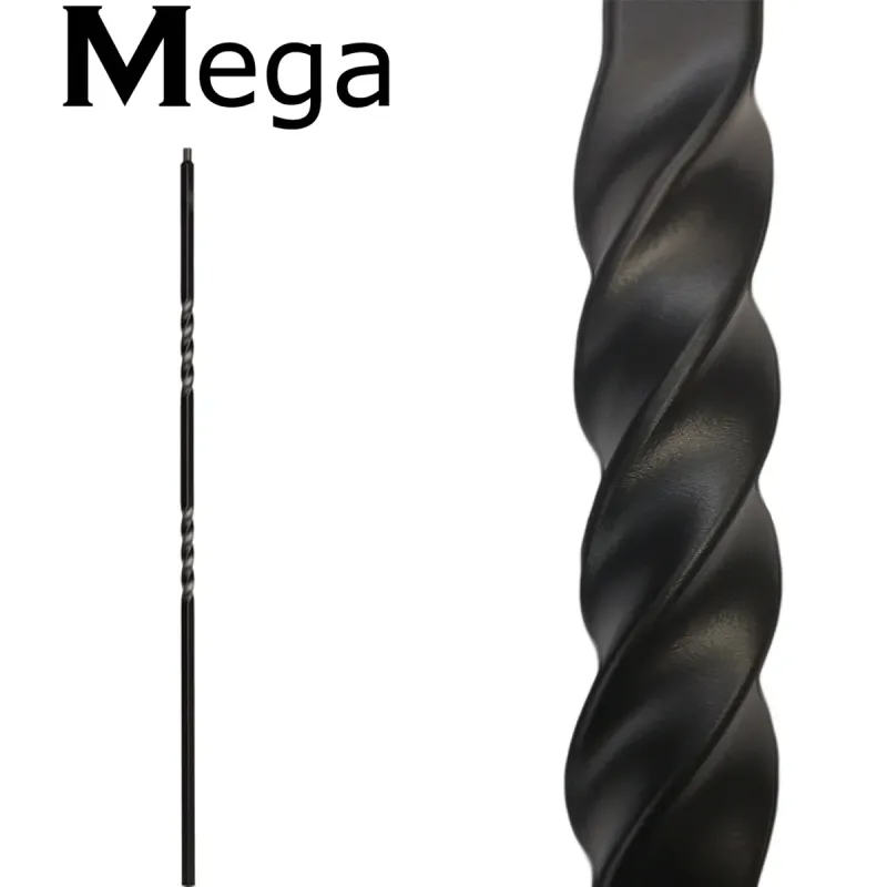 Impact Ready Mega Duplicate Twist Iron Baluster