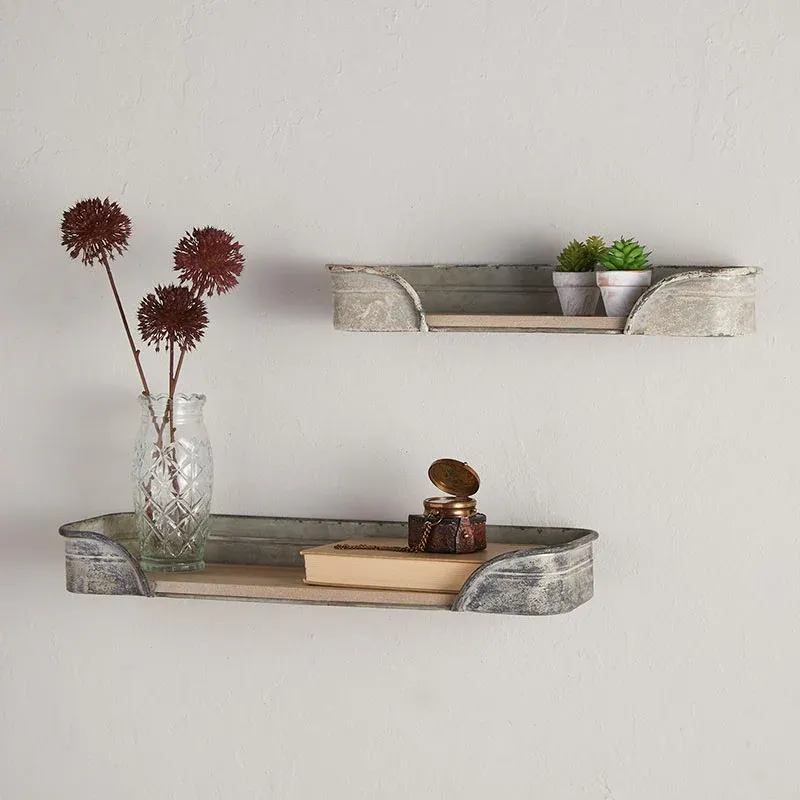 Impact Ready Rustic Floating Shelf, increments 2