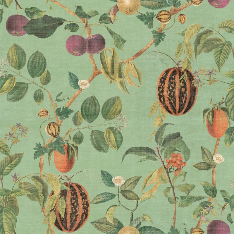 Impact Ready Tropic House Sage Wallpaper