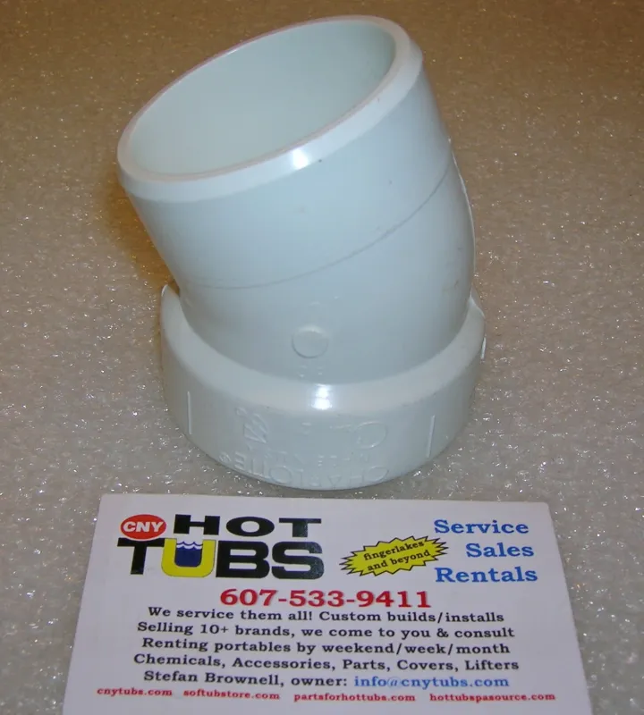 2 inch 22.5 Degree Street PVC Elbow