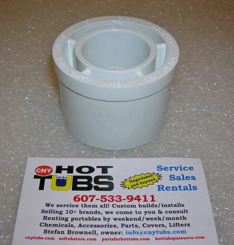 2 x 1 inch PVC Reducer Bushing | Variable Speed | Overload Protection